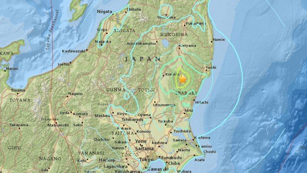 Plitak zemljotres jačine 5,9 pogodio je provinciju Ibaraki u centralnom Japanu