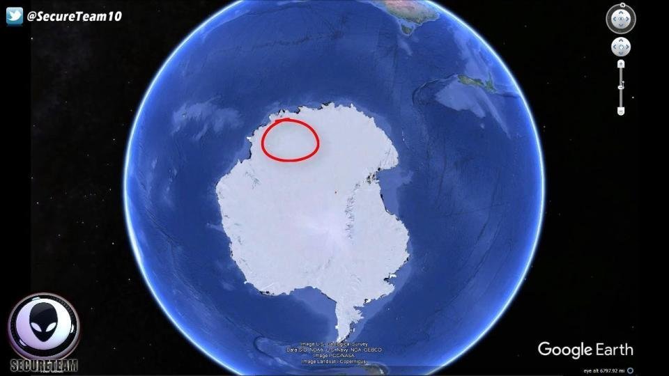 NASA je na Antarktiku uočila gravitacionu anomaliju, pokazatelj prisustva ogromnog objekta