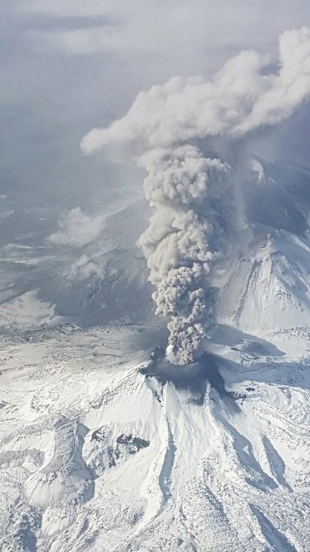 Erupcije vulkana Colima, Sabancaya, Etna i Kilauea, na 1. i 2. siječanj 2017