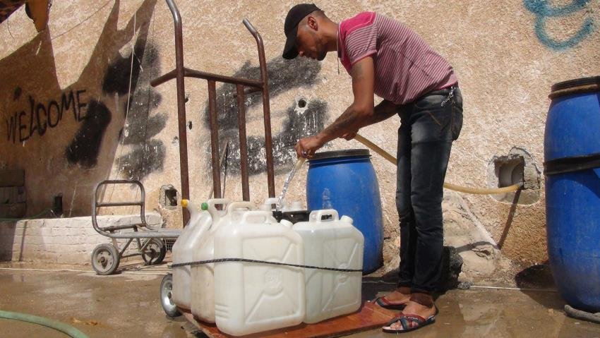 water supply Damascus wadi barada