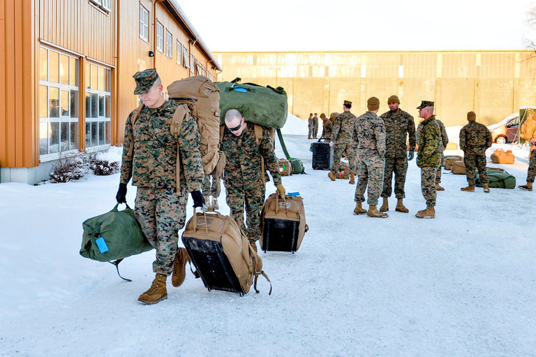 Nakon Poljske američki vojnici i u Norveškoj, prvi put od II svjetskog rata