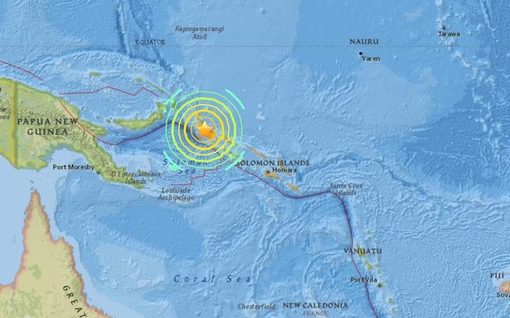 Izdato upozorenje na cunami kada je zemljotres magnitude 8 pogodio Papuu Novu Gvineju