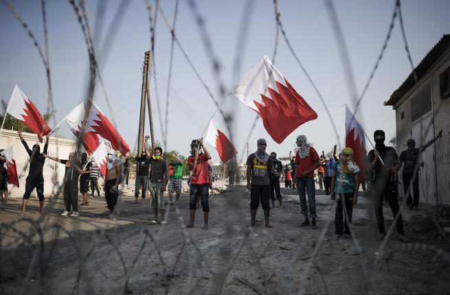 Šutnja medija o situaciji u Bahreinu, od 2011. godine prosvjedi protiv tiranije dinastije Al-Halifa