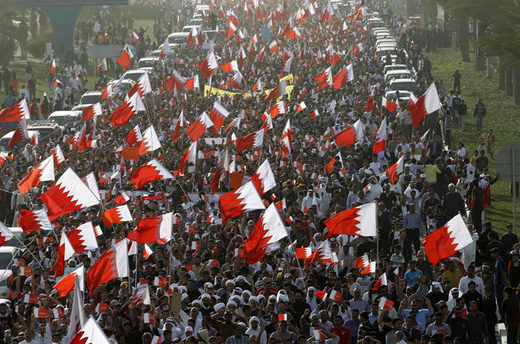 Šutnja medija o situaciji u Bahreinu, od 2011. godine prosvjedi protiv tiranije dinastije Al-Halifa