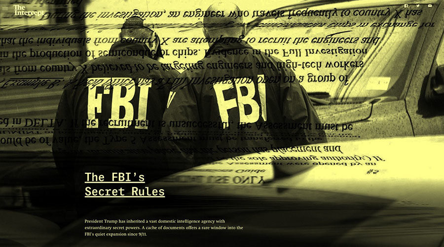 FBI - Knjiga pravila: Mutna taktika organizacije otkrivena u izvještaju Intersept-a