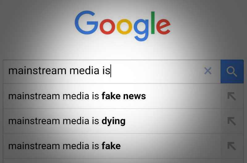 Mainstream media is: Provjerite jesu li mainstream mediji izgubili monopol nad “istinom”