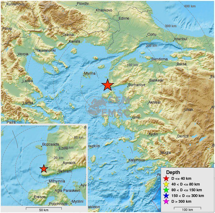 Zemljotres magnitude 5,2 na zapadu Turske, treći potres u posljednja 2 dana
