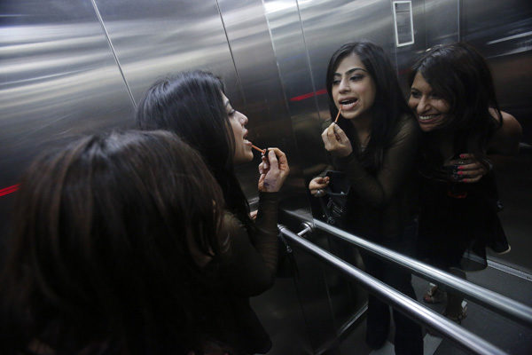 elevator mirror