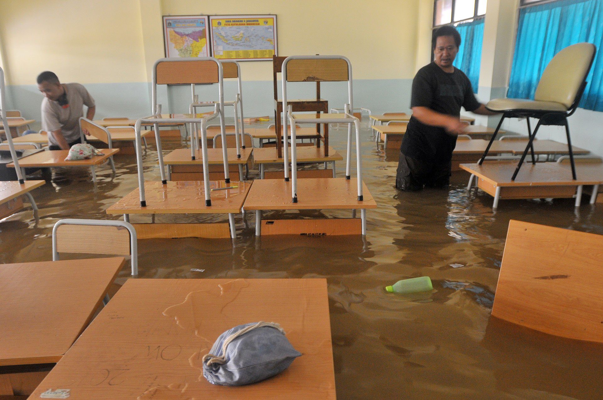 Indonezija: Teške poplave u 7 okruga u Džakarti