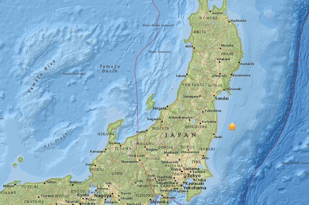 Kod istočne obale Japana zabilježen zemljotres magnitude 5,1