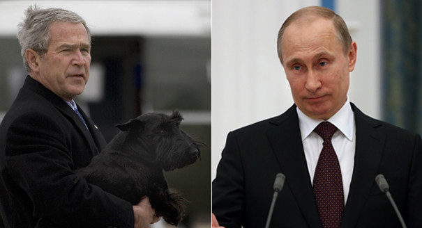 Đorđ Buš: Putin je ismijao mog malog slatkog terijera Barija