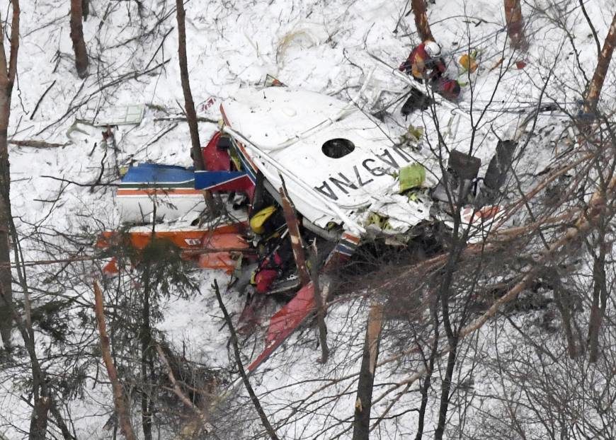 Srušio se helikopter spasilačke misije u Nagano planinama u Japanu
