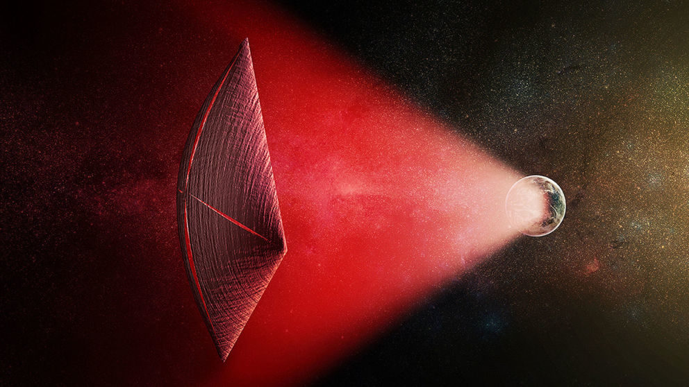 Radijski signali iz udaljene galaksije mogu biti rezultat odaslane energija za pokretanje svemirskog broda