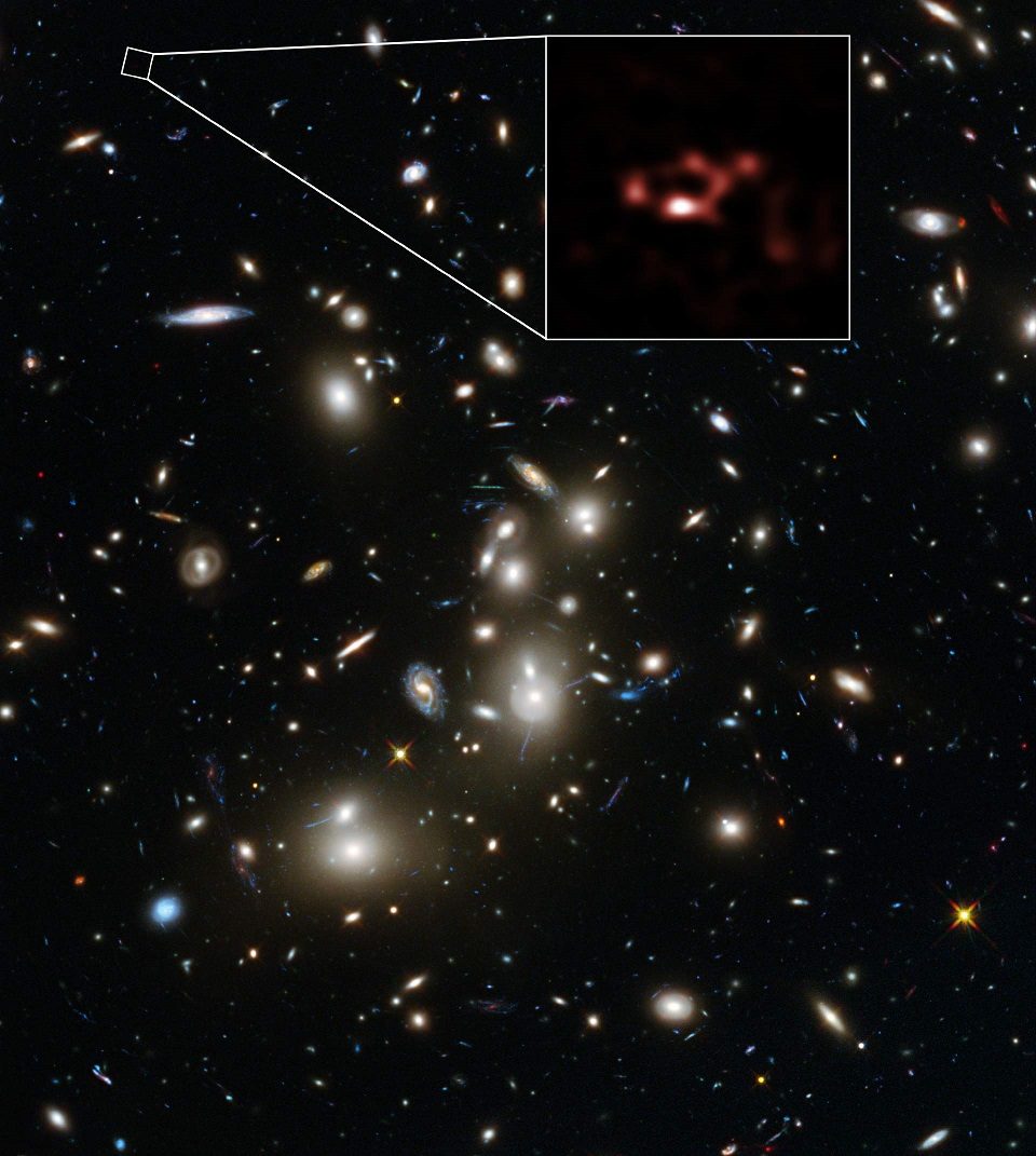 Otkrivena mlada galaksija u prastaroj međuzvjezdanoj prašini
