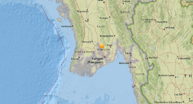 Plitak zemljotres magnitude 5,1 pogodio Mjanmar