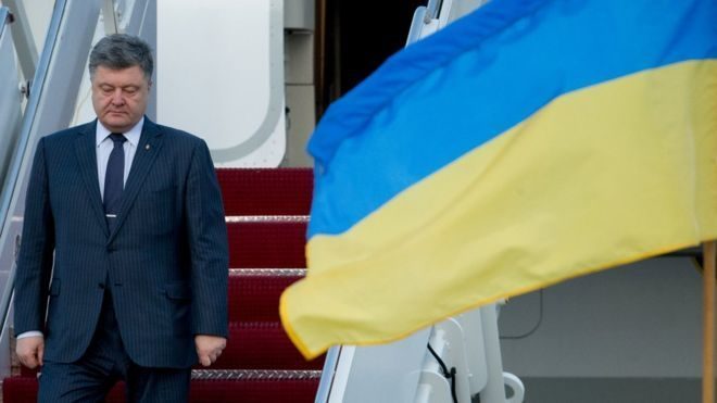 Klikni za povećanje Porošenko: Zbog blokade smo izgubili uticaj na Donbas