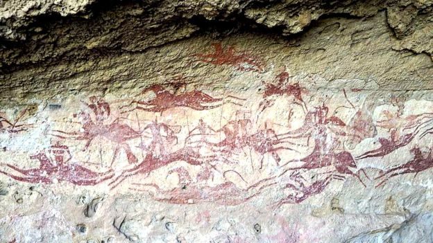 Odoljeli vremenu ali ne i vandalima: Crteži stari 8000 godina oštećeni grafitima