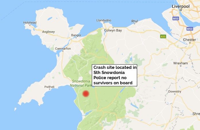 5 osoba poginulo pri padu helikoptera u Sjevernom Velsu