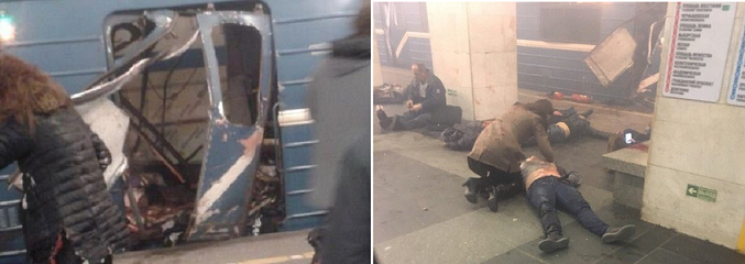 Ažuriranje: Teroristički napad na metro u Sankt Peterburgu, 10 osoba poginulo, više od 50 ranjeno