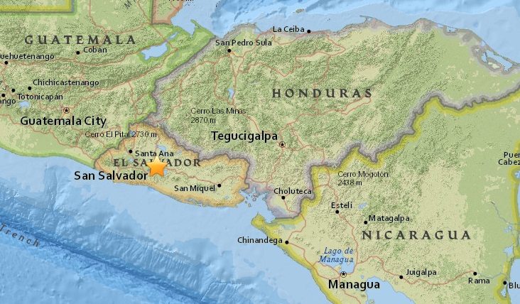 Vrlo plitak zemljotres magnitude 5,1 pogodio Salvador, 1 osoba poginula