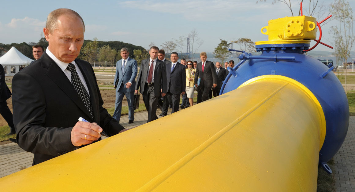putin gas pipeline