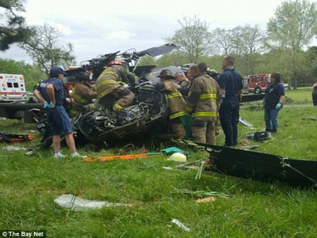 1 osoba poginula, 2 povrijeđene kada se američki vojni helikopter srušio na golf teren u Merilendu
