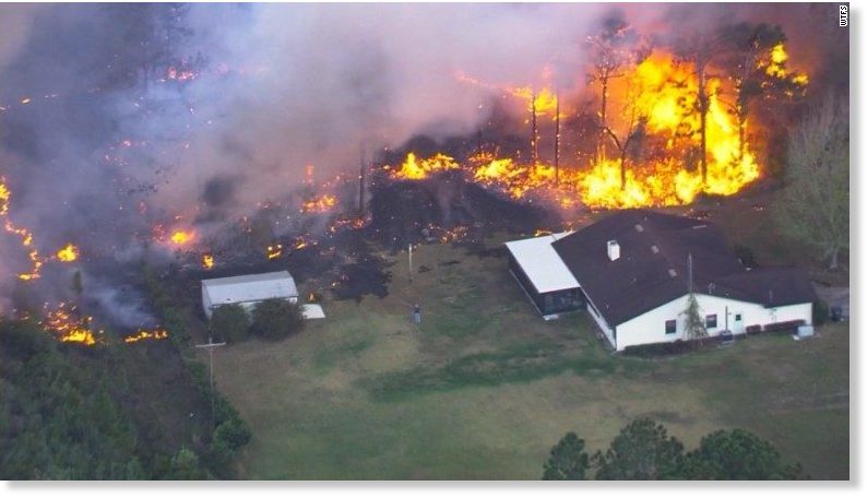 91 požar na Floridi, tisuće ljudi su evakuirani
