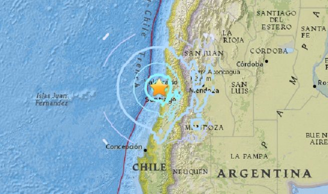 Plitak zemljotres magnitude 5.9 pogodio Čile