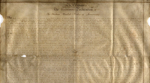 Rijetki pergament američke Deklaracije nezavisnosti otkriven u Engleskoj