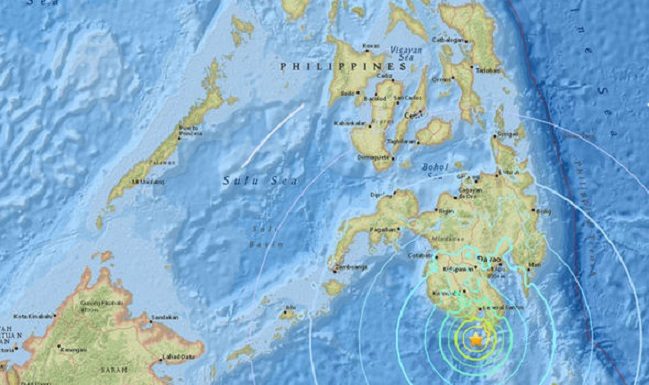 Filipini: Snažan potres magnitude 7,2 blizu otoka Mindanao, opasnost od tsunamija