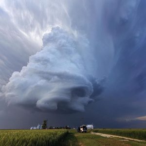 Storm outside Leoti, KS