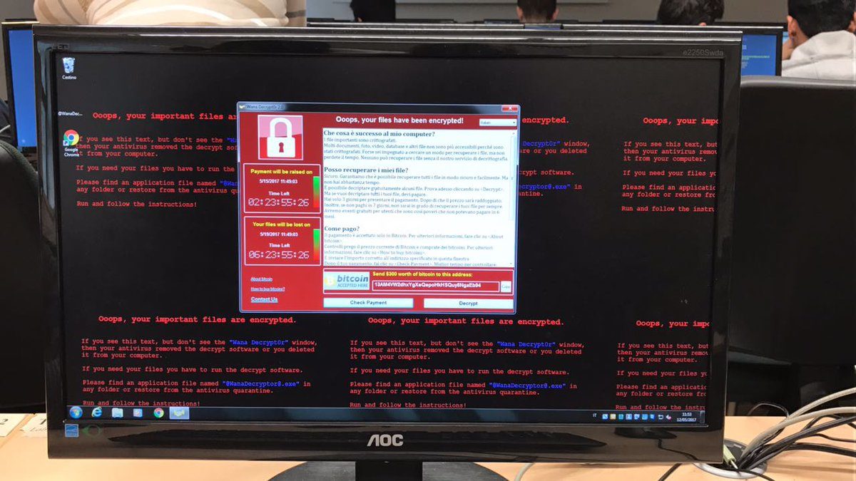 Ransomware virus zarazio je 45.000 računala u 74 zemlje