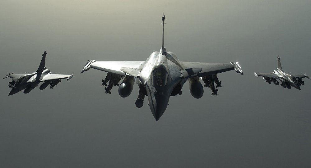 Frenck Rafale fighter jets