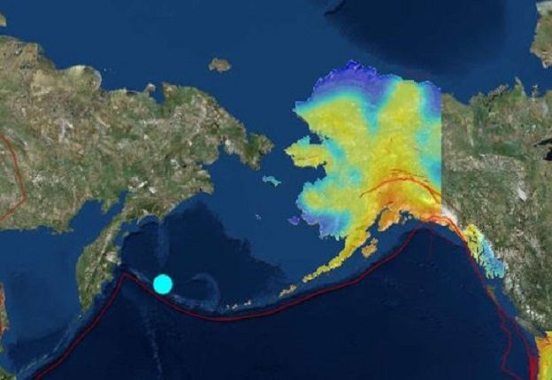 Plitak i snažan zemljotres magnitude 6,8 pogodio Aleutska ostrva