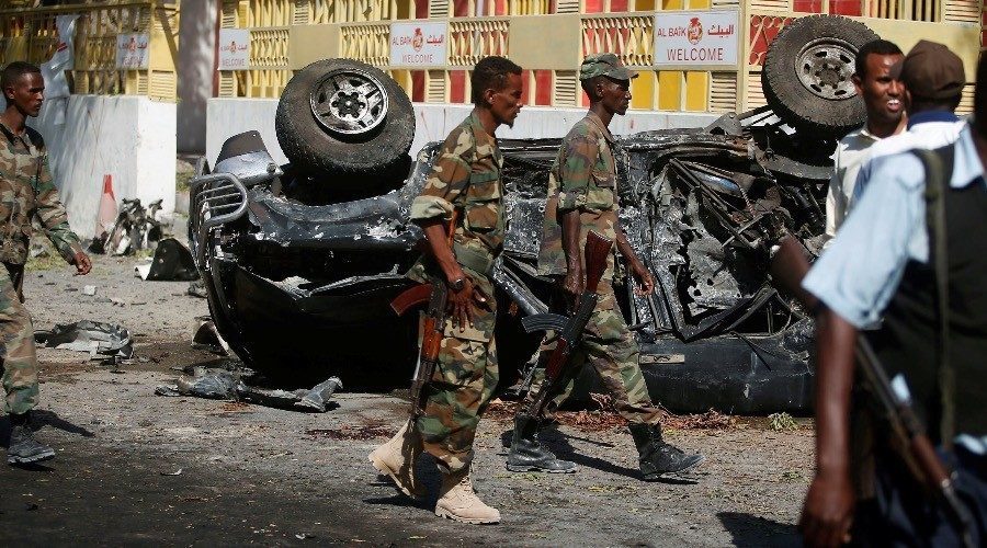 SAD zračni udari Somalija