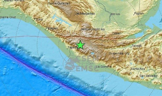 Snažan potres magnitude 6,9 pogodio Gvatemalu