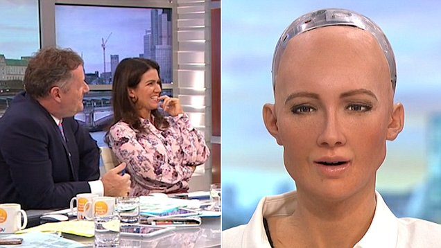 Dobro jutro Britanijo: Intervju u televizijskoj emisiji s....robotom
