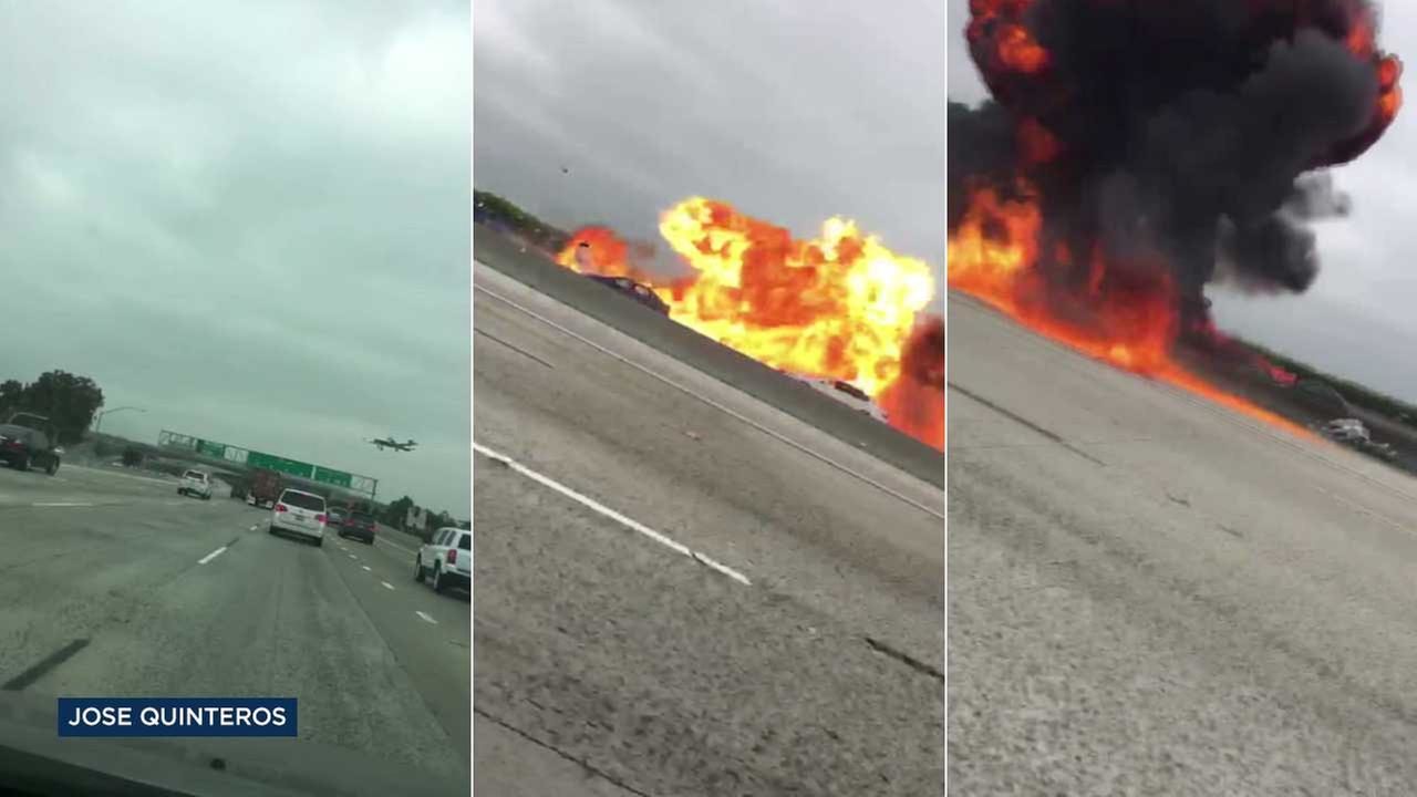 Avion se zabio u kamion na autocesti blizu Los Angelesa
