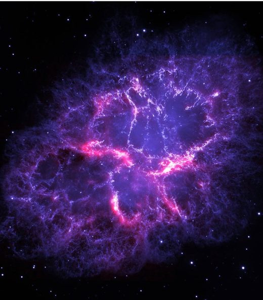 Poznata maglina Raka u sazvježđu Bika ostatak je supernove iz 1054.