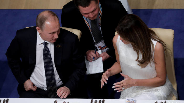Putin i Melanija