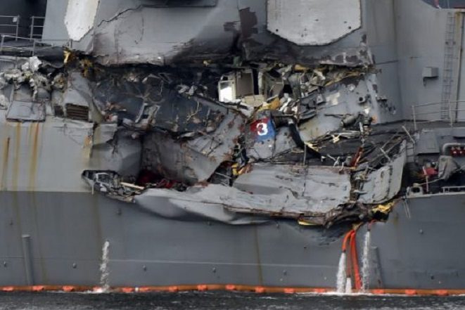 Sudar američkog razarača i teretnog broda: Za smrt 7 mornara kriva američka ratna mornarica