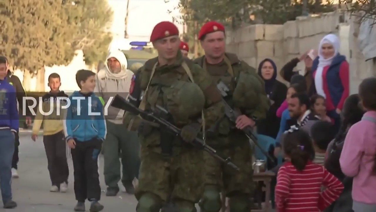 Ruska vojna policija u bezbjednim zonama uspostavljenim u Siriji