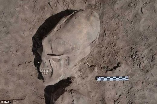 Prije par godina u Meksiku arheolozi su otkrili 1000 godina stare ljudske ostatke s izduženim lobanjama