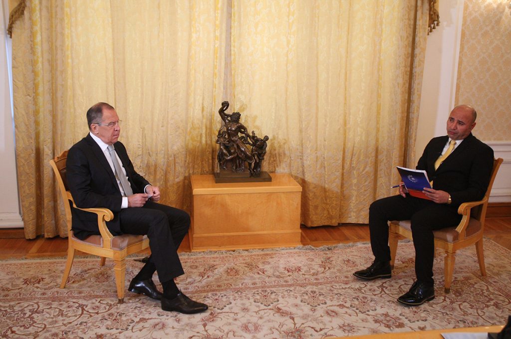 Razgovor ruskog ministra vanjskih poslova Lavrova za kurdsku televiziju Rudaw
