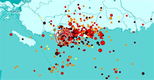Turska: U protekla 24 sata područje Bodrum pogodilo čak 490 zemljotresa