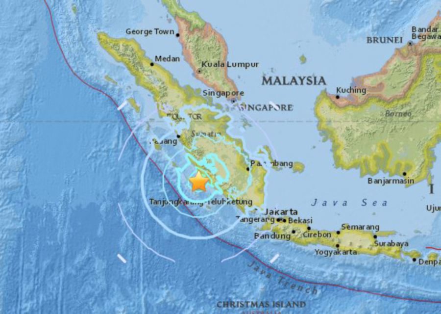 Na Sumatri zabilježen jak zemljotres magnitude 6,4