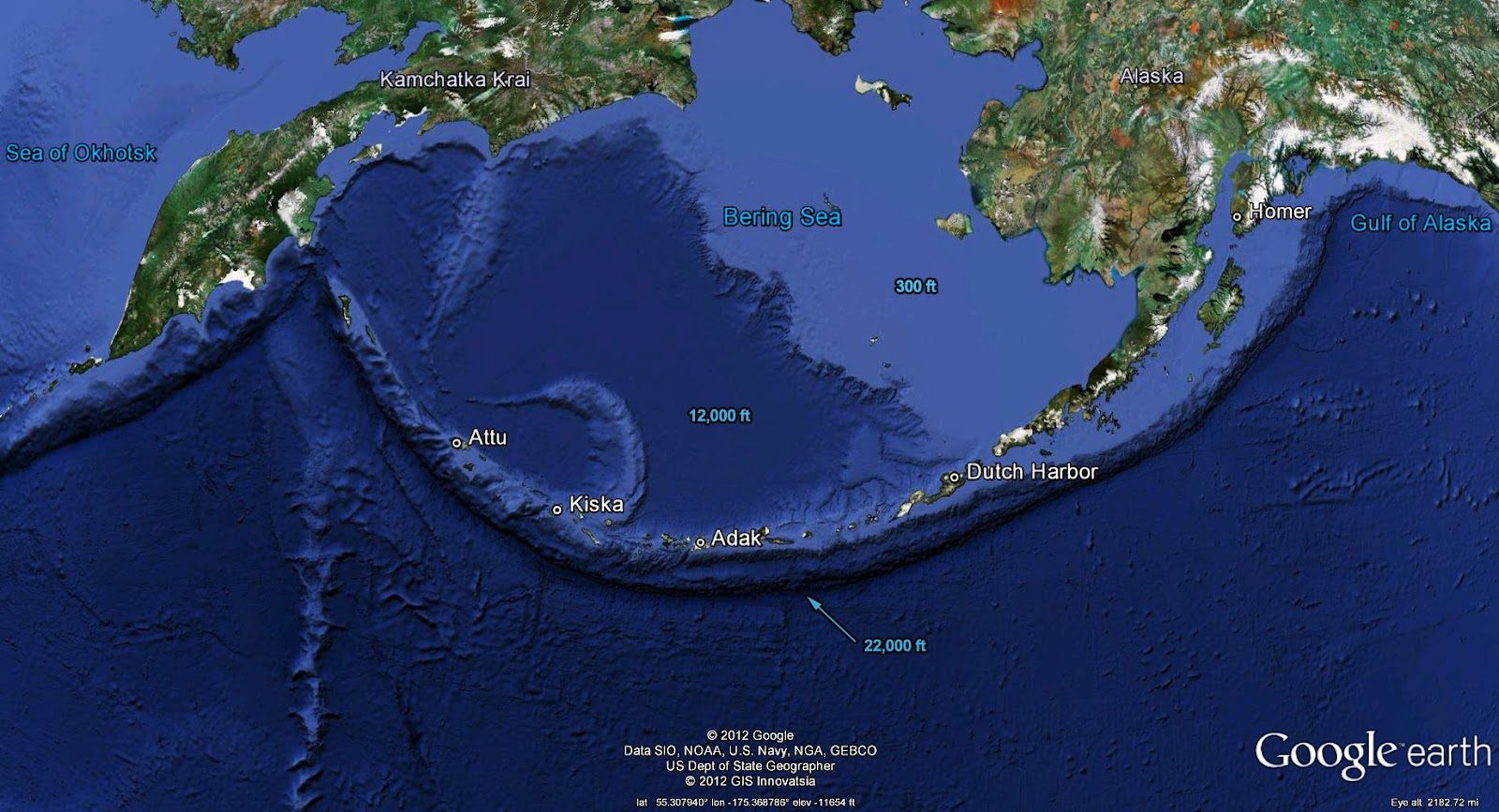 Aljaska: Zemljotres magnitude 4,6 pogodio ostrvo Aleutskog arhipelaga