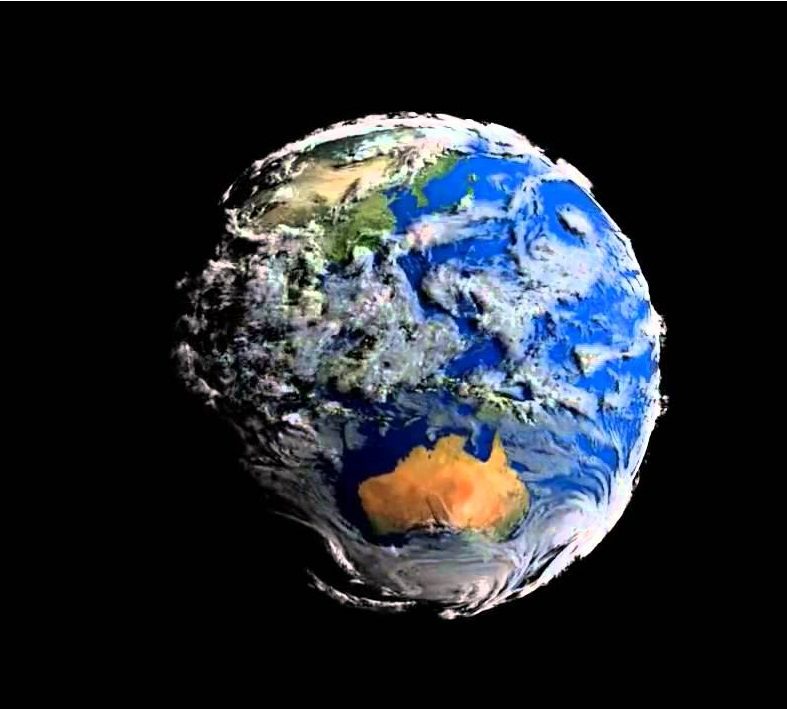 7 dana na Zemlji, ubrzani snimak-simulacije: Zemlja kao živi organizam