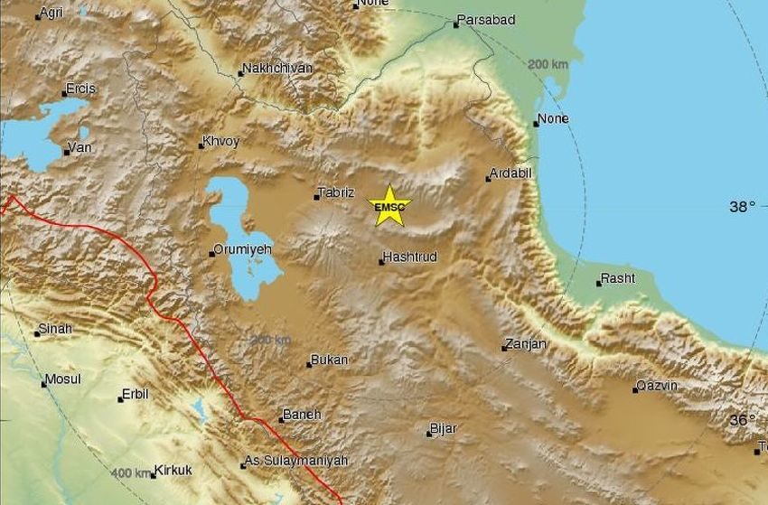 Najmanje 10 osoba povrijeđeno u vrlo plitkom zemljotresu magnitude 4,9 koji je pogodio sjever Irana