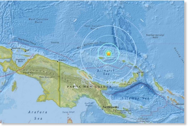 Papua Nova Gvineja: Plitak zemljotres magnitude 6,6 pogodio ostrvo Manus
